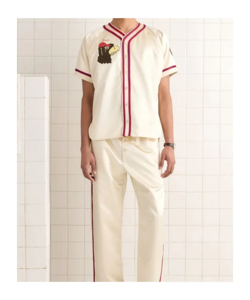 Logo Embroidered Redtail Baseball Shirt