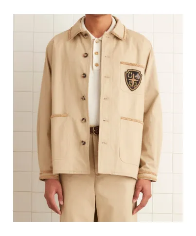 Embroidered Patch Jacket