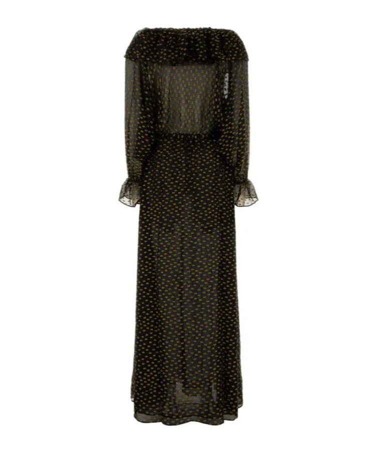 Patterned Maxi Dress