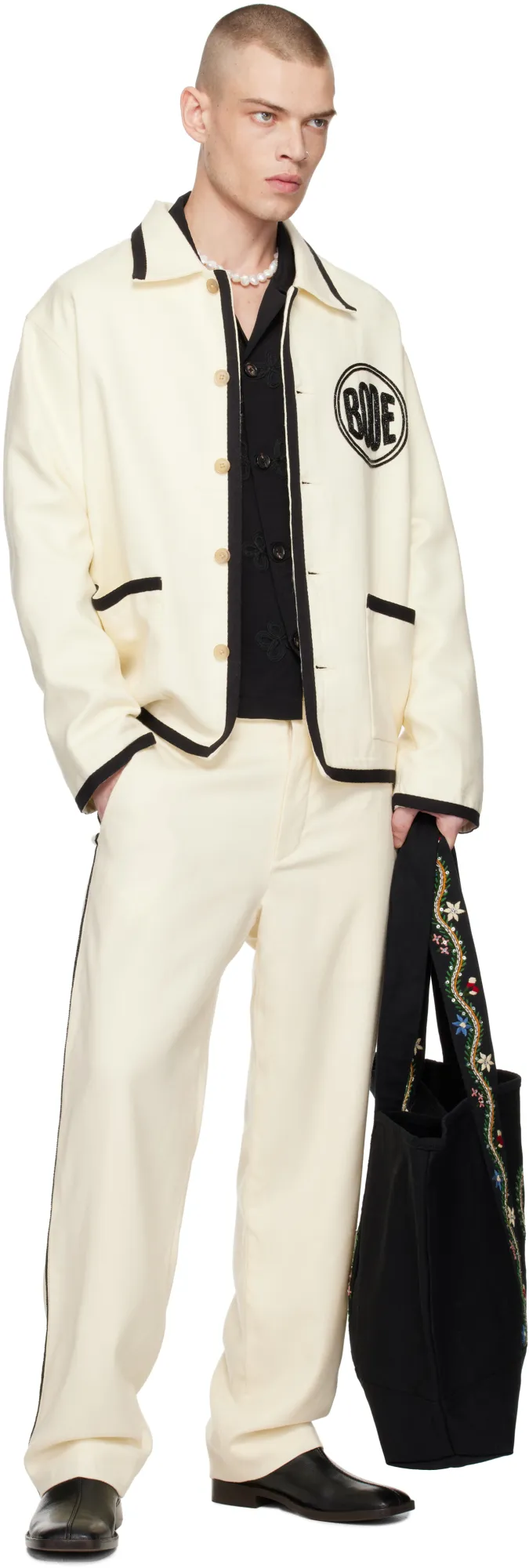 Beaded Player Trousers