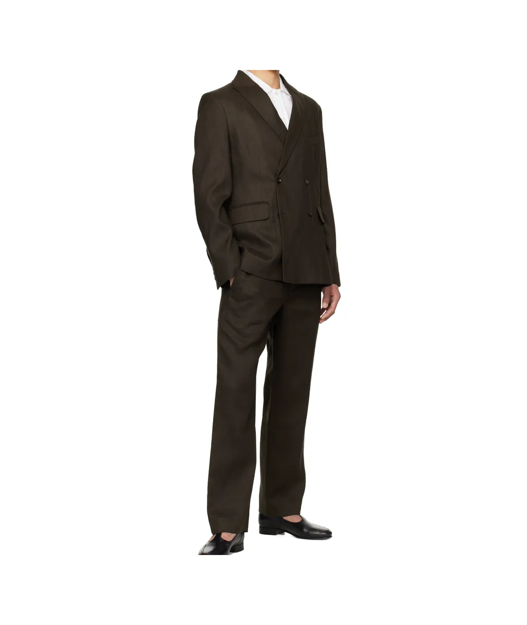 Side-Buckle Trousers