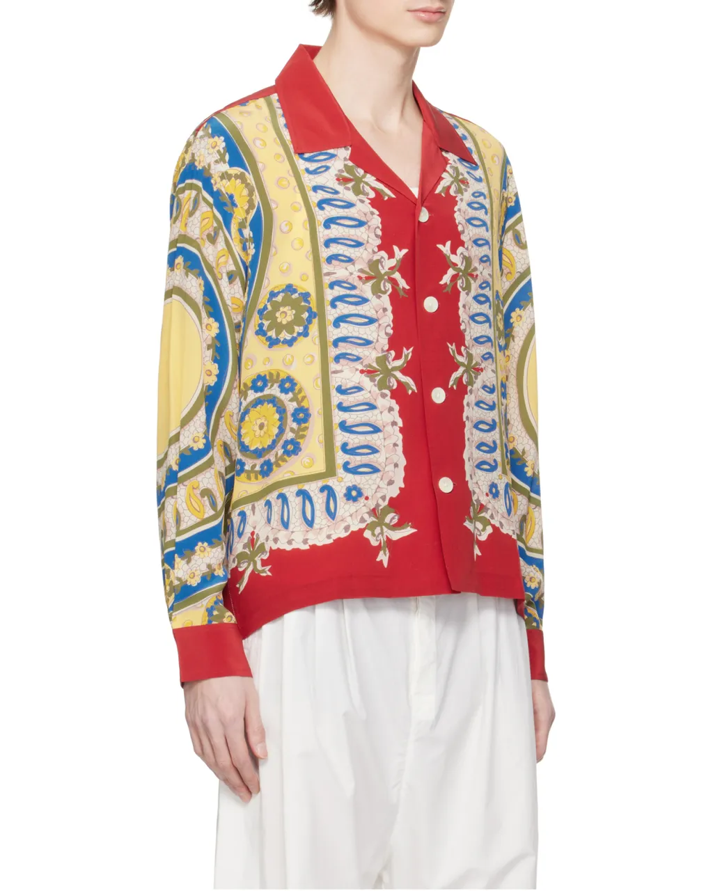 Bricolage Silk Shirt