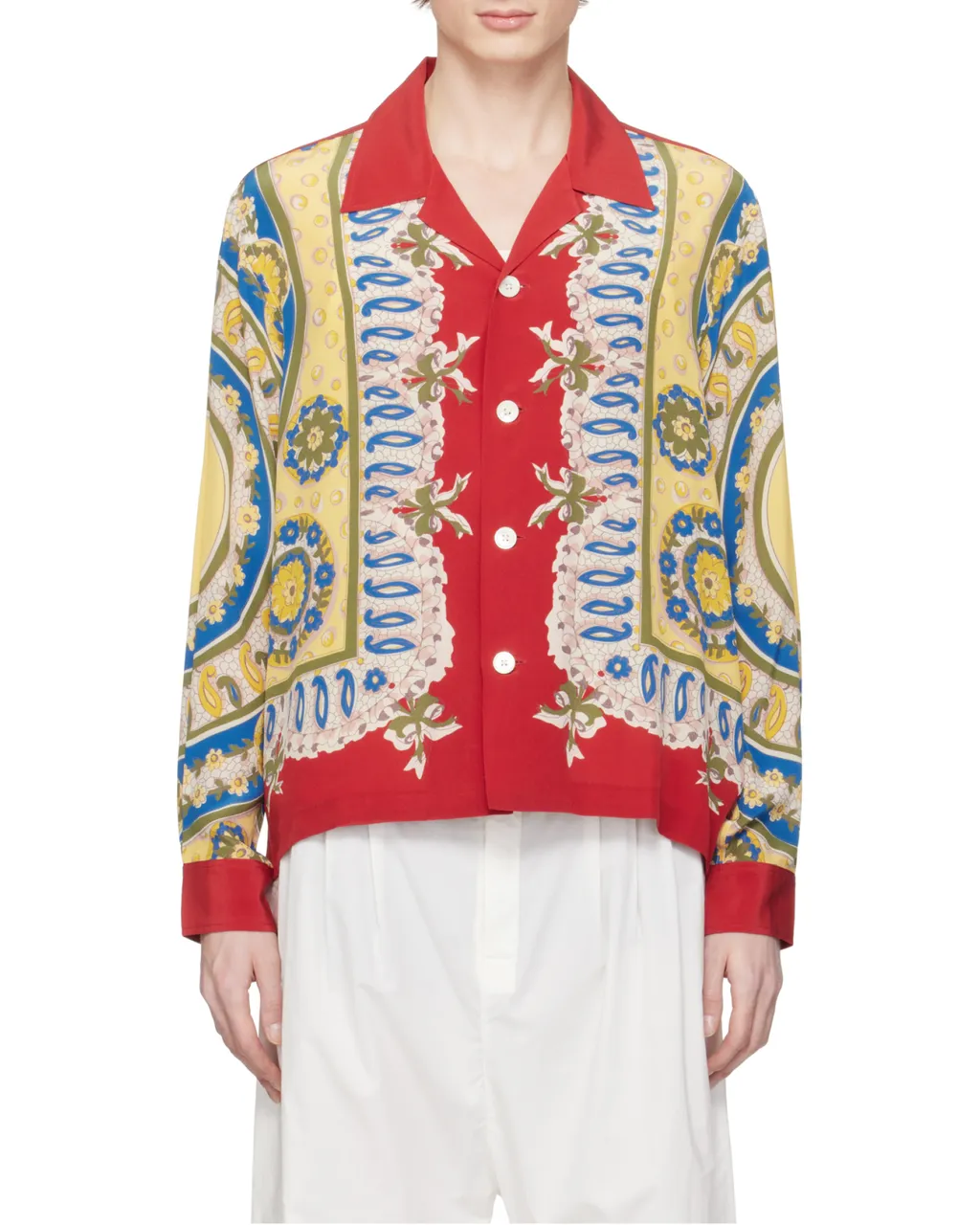 Bricolage Silk Shirt