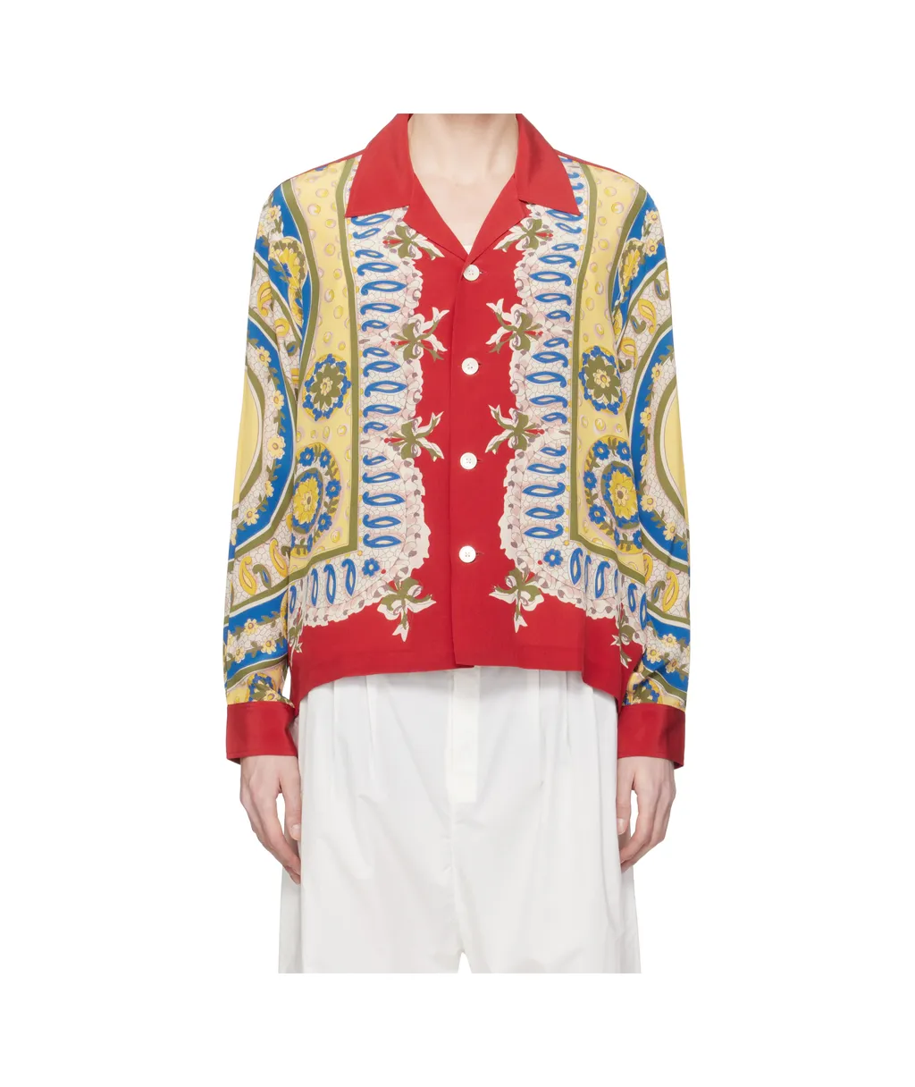 Bricolage Silk Shirt