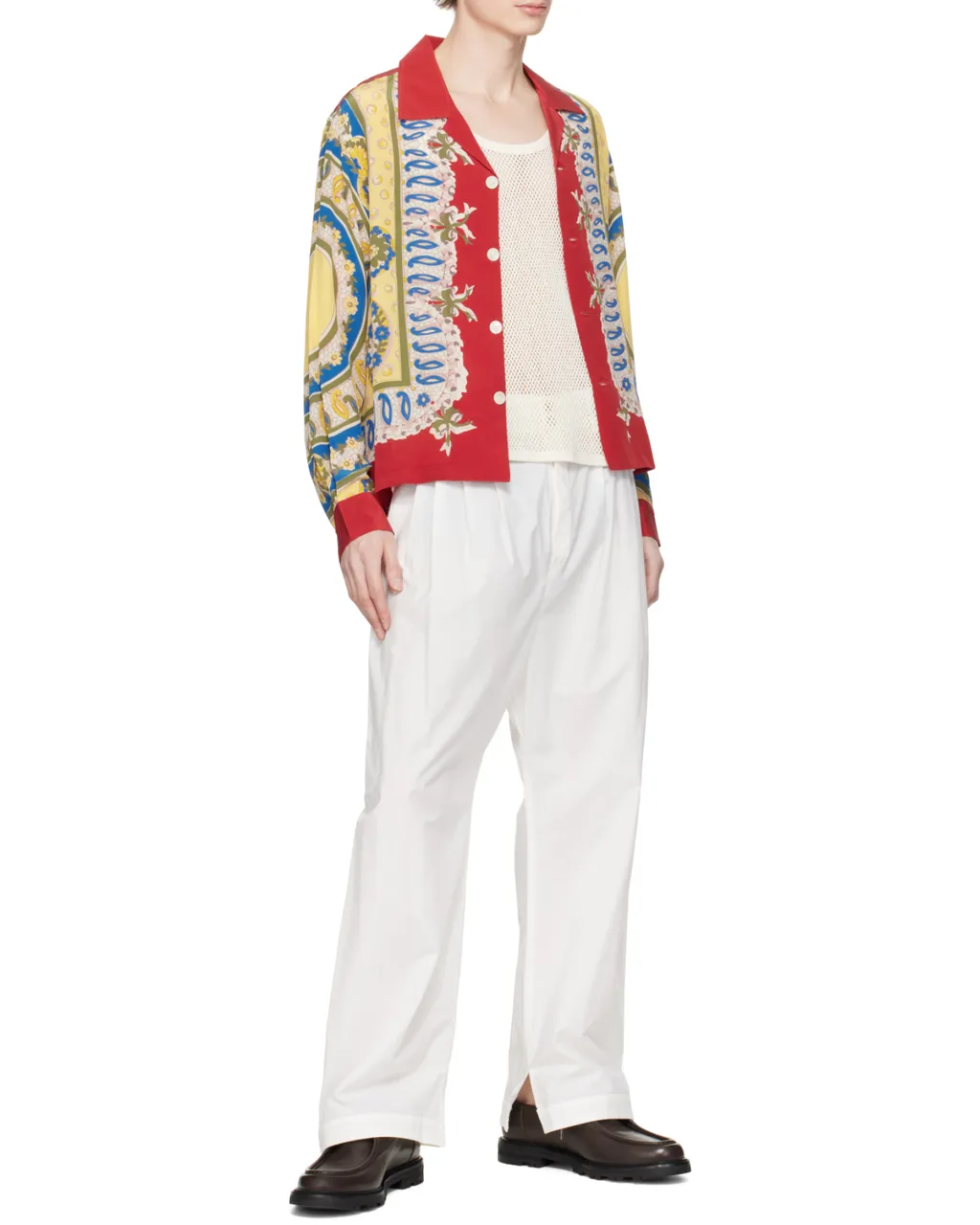Bricolage Silk Shirt