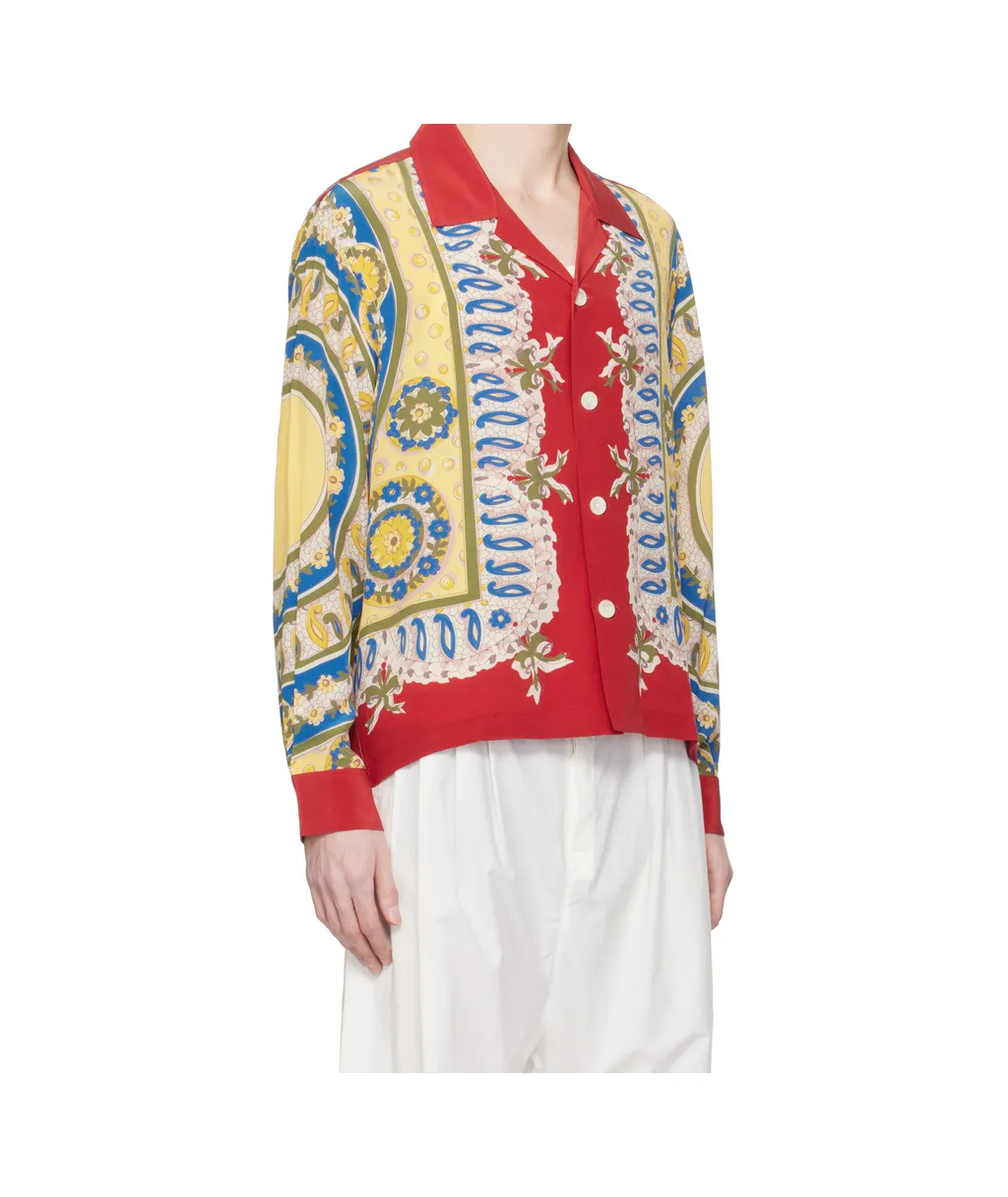 Bricolage Silk Shirt