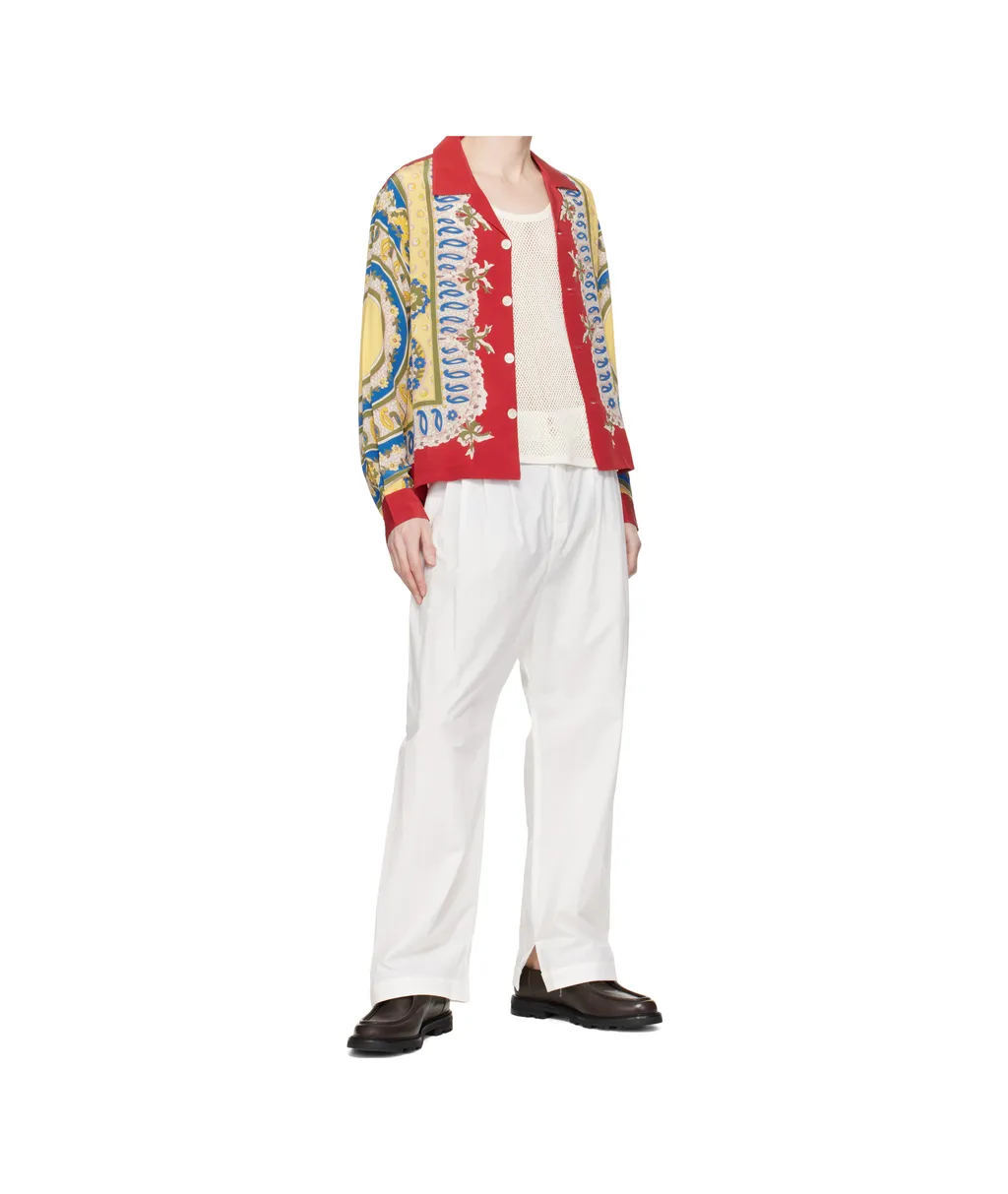 Bricolage Silk Shirt