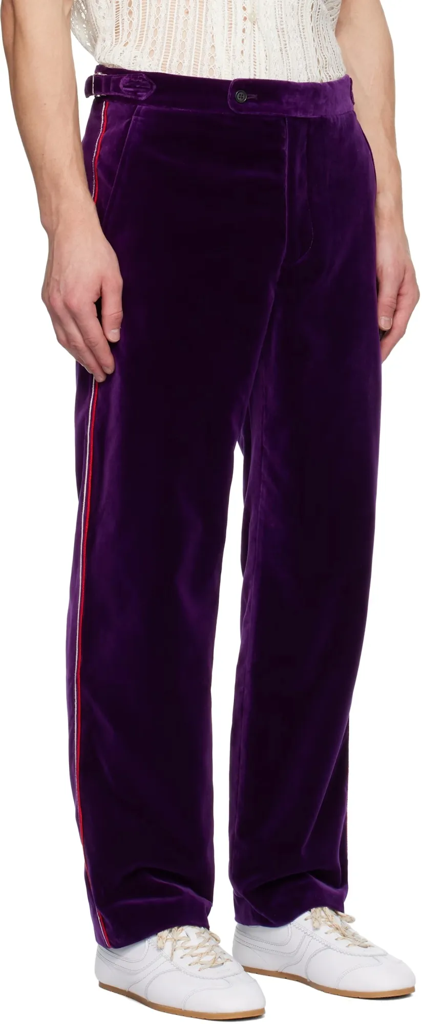 Straight-Leg Casual Pants