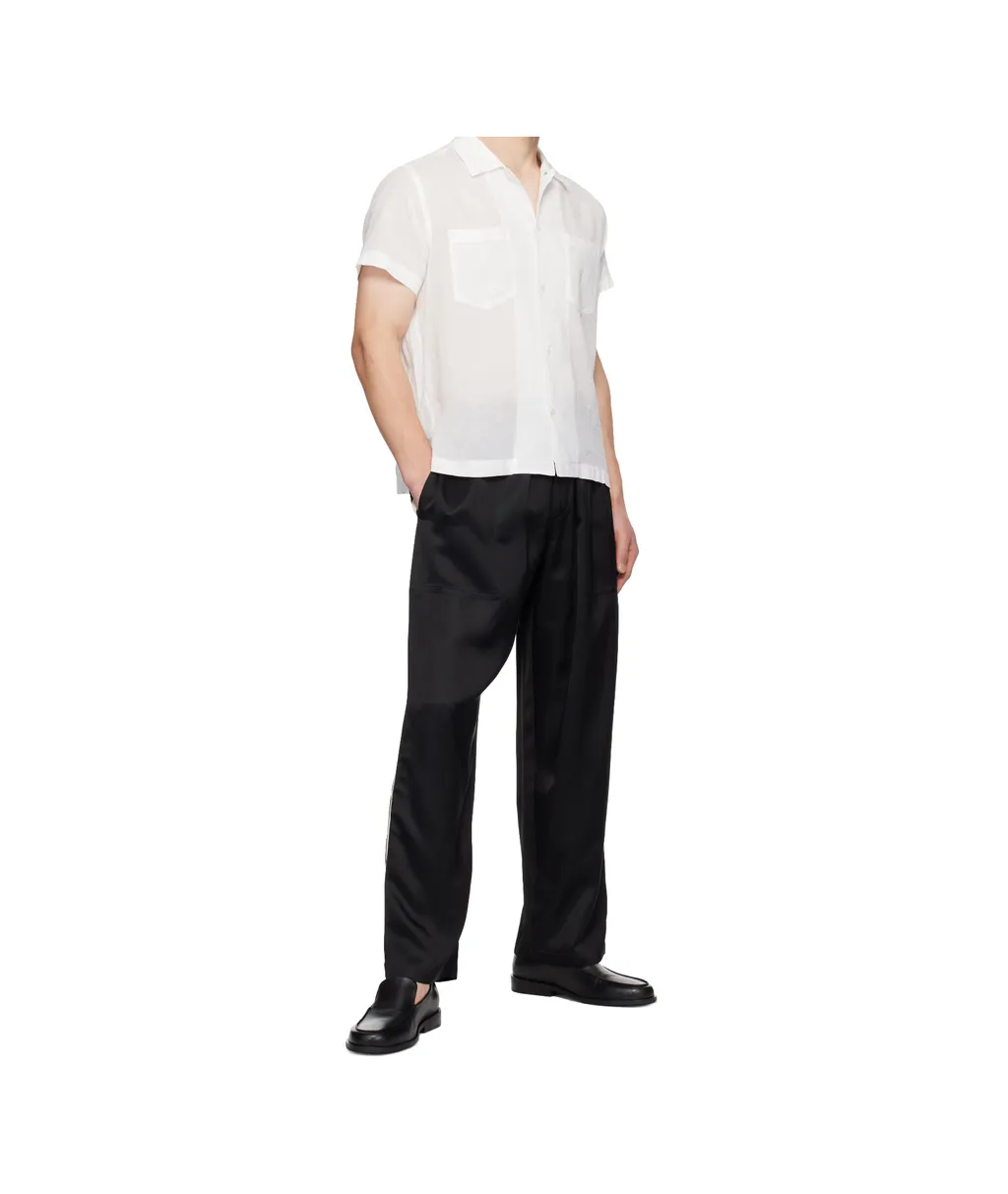 Satin Track Pants