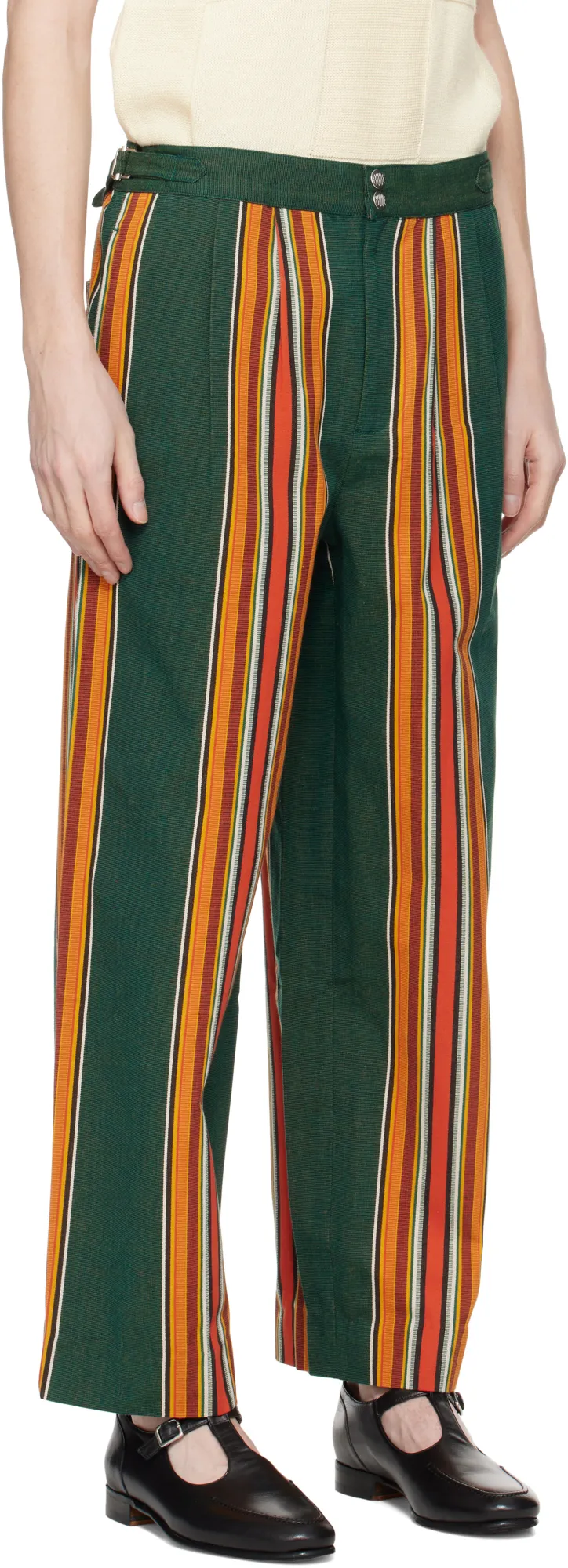 Parakeet Stripe Trousers