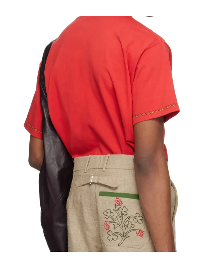 Embroidered Organic-Cotton T-Shirt