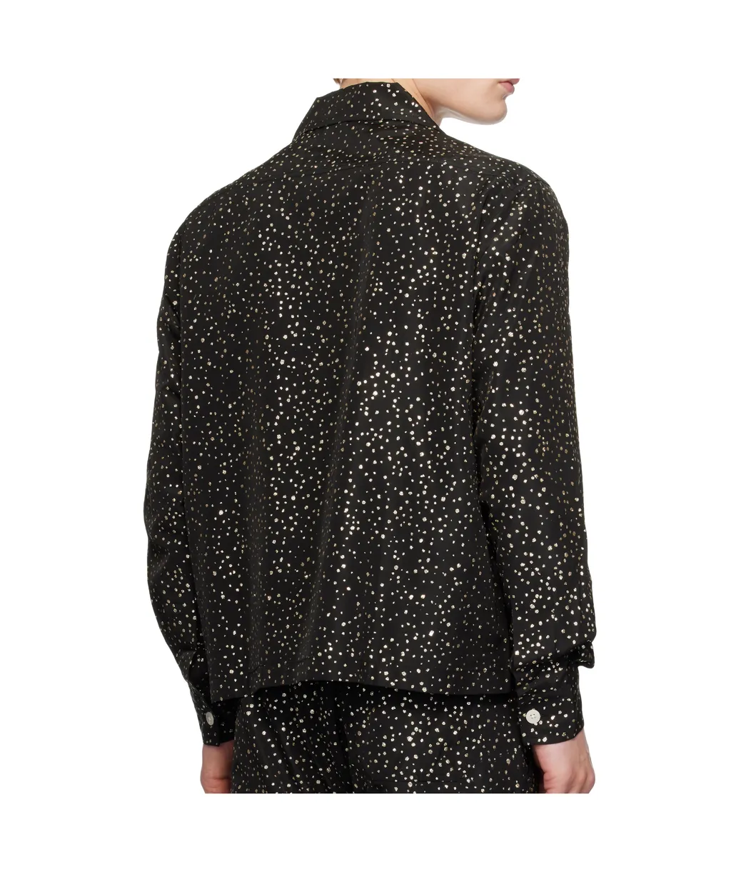 Lapel Long Sleeve Shirt