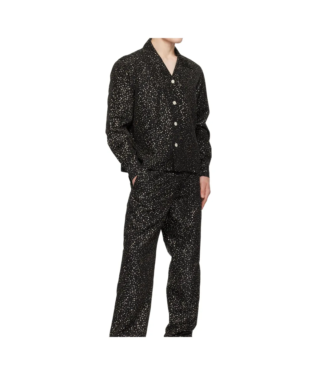 Lapel Long Sleeve Shirt