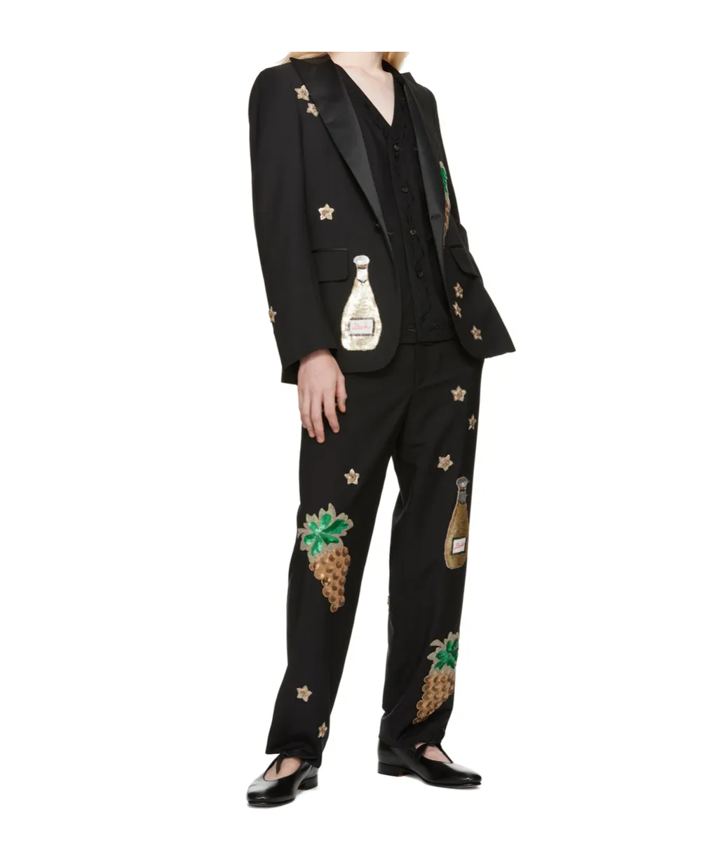 Dumas Floral-Embroidered Twill Overshirt