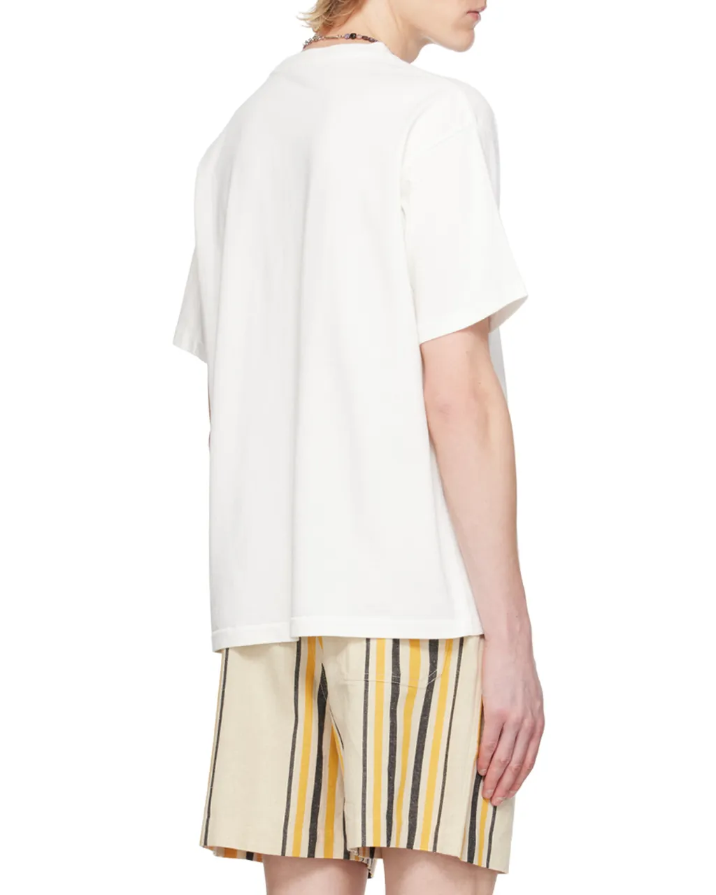 Flower Logo-Embroidery T-Shirt