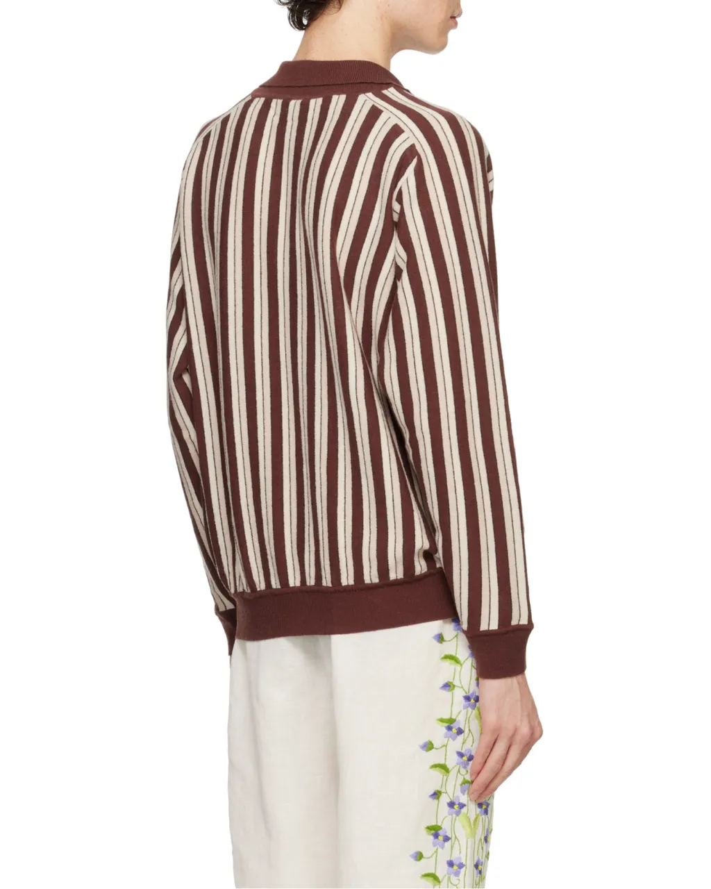 Striped Polo Jumper