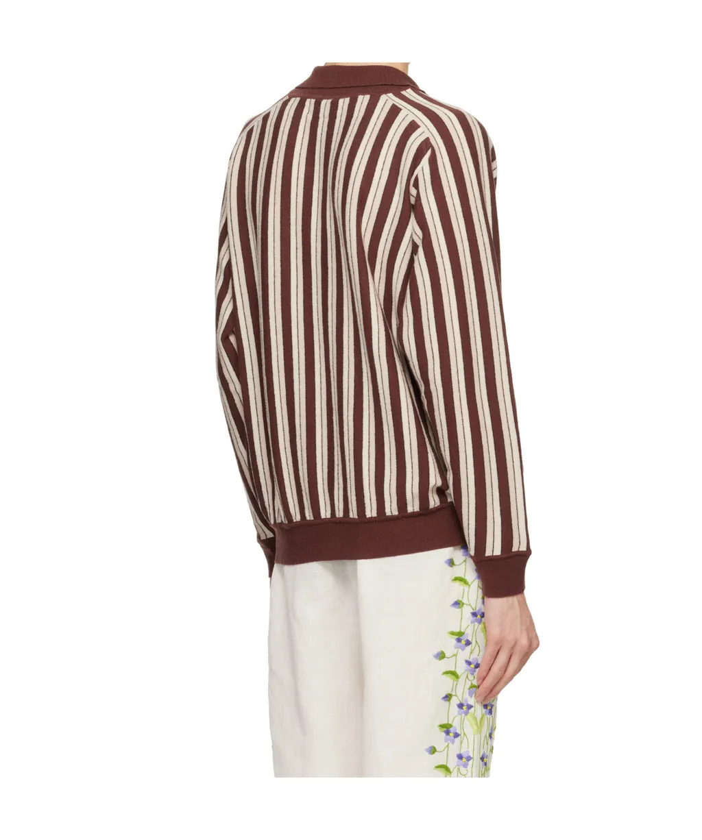 Striped Polo Jumper