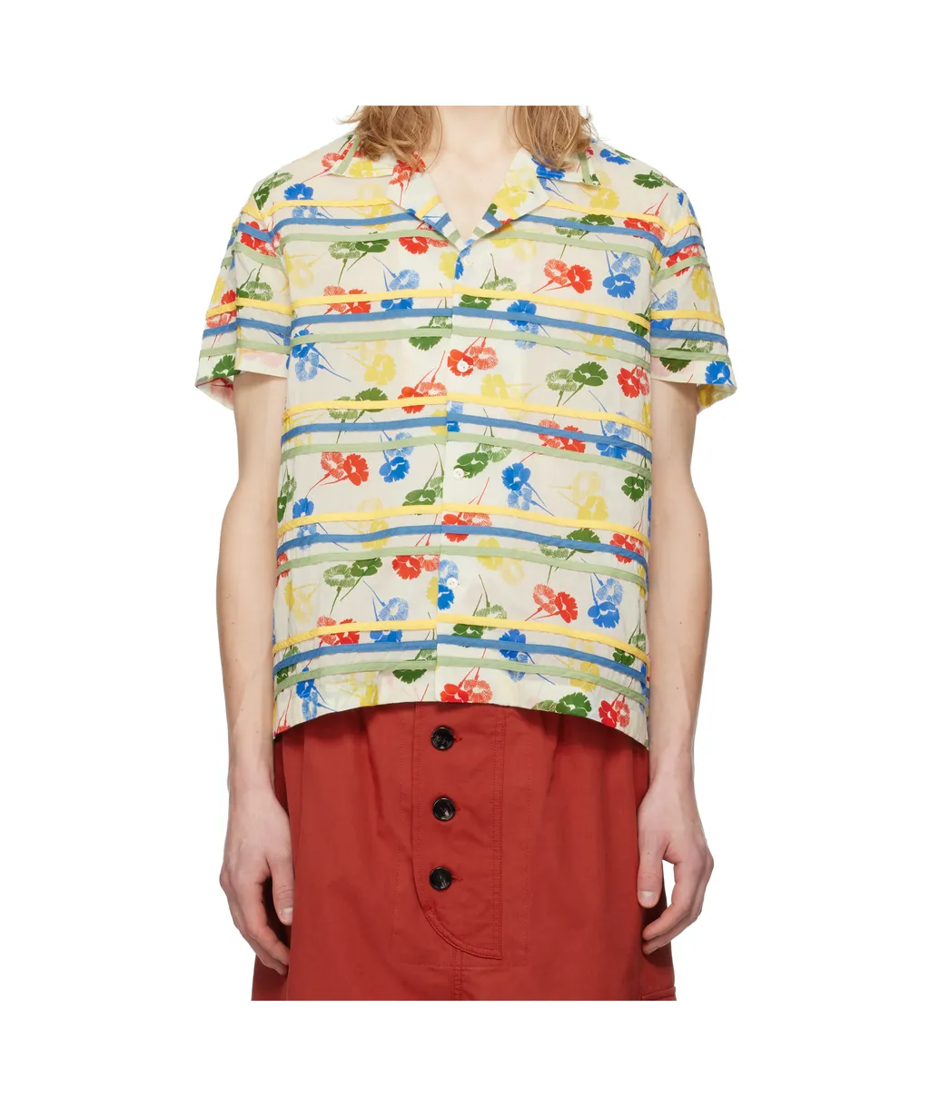 Flower Stamp Shirt
