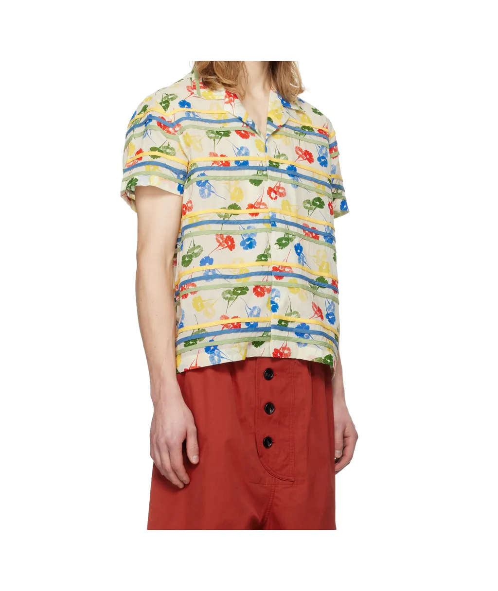 Flower Stamp Shirt