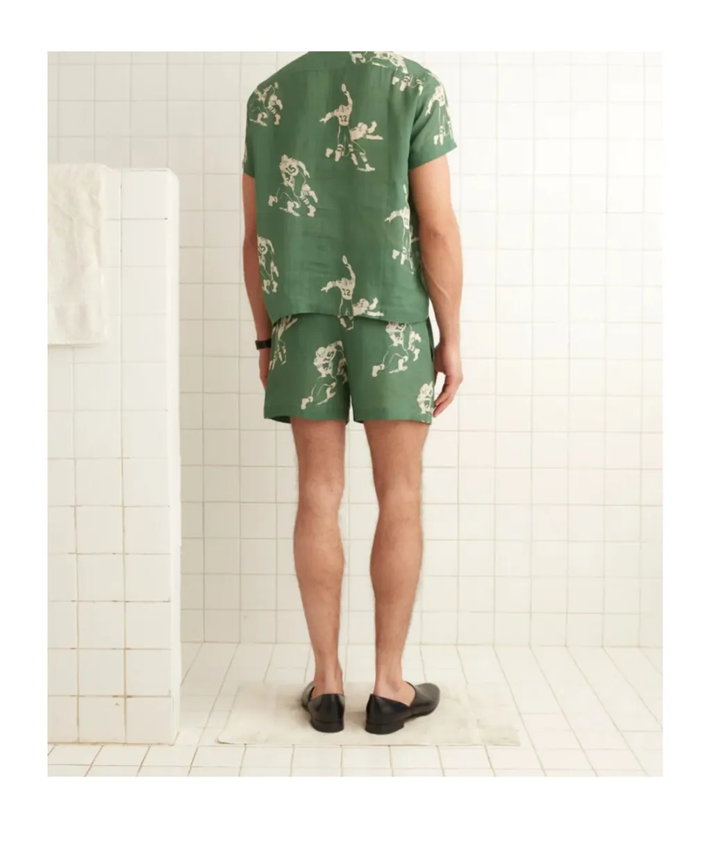 Football-Pattern Shirt