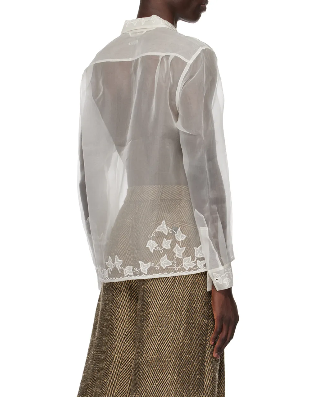 Ivy Appliqué Long Sleeve Shirt