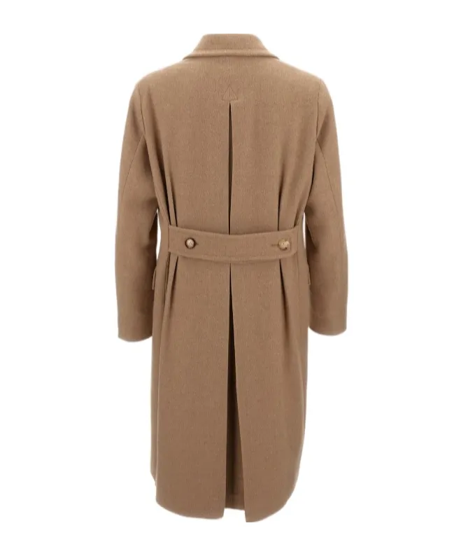 Double-Breasted Wool Coat