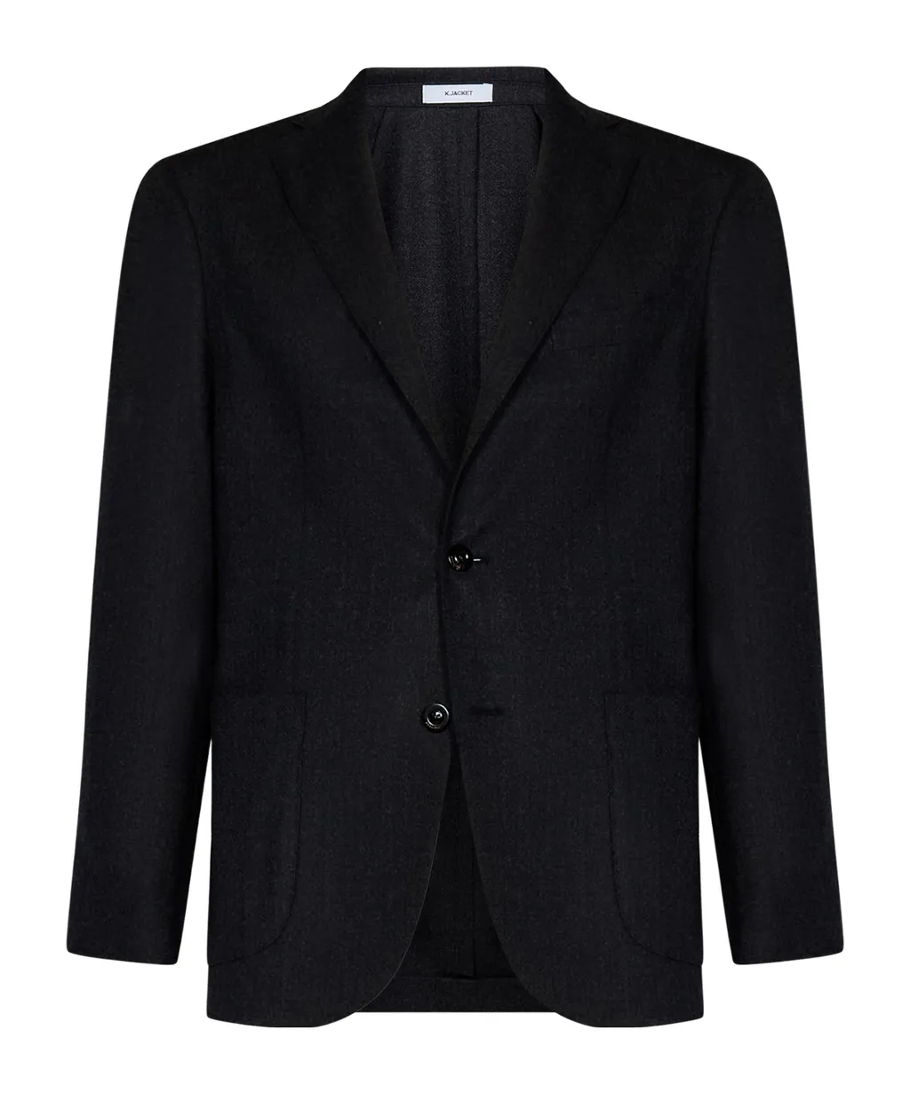Single-Breasted Virgin Wool Suit