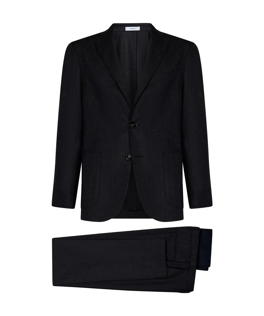Single-Breasted Virgin Wool Suit