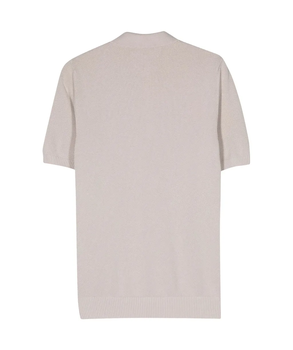 Piqué Cotton Polo Shirt
