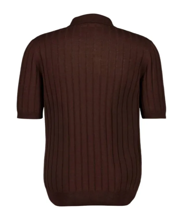 Knitted Polo Shirt