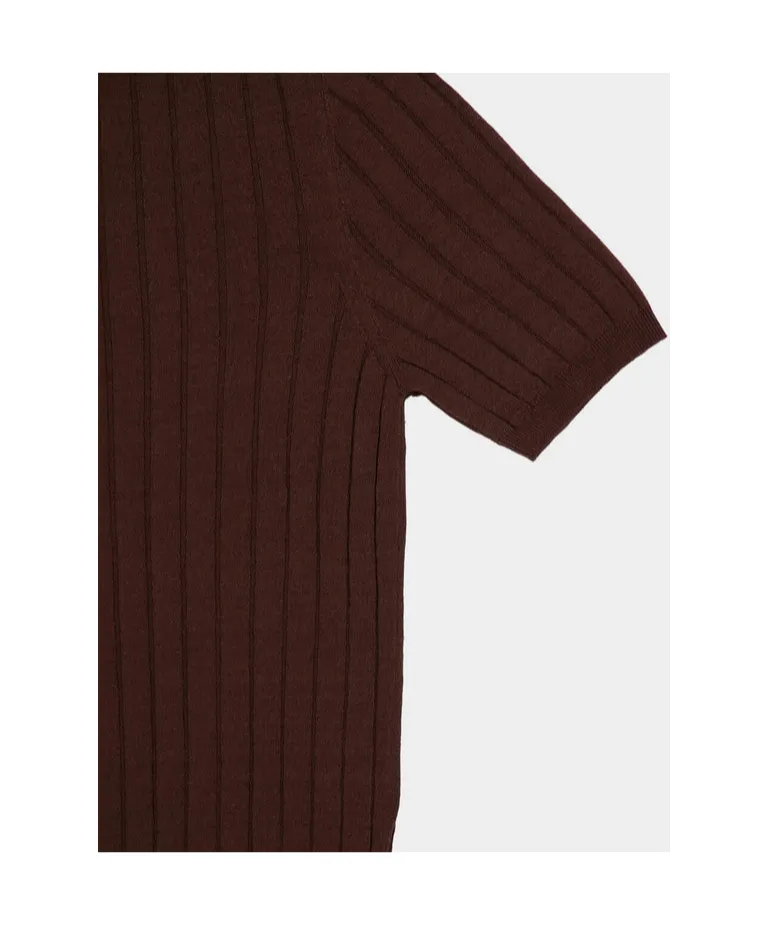Knitted Polo Shirt