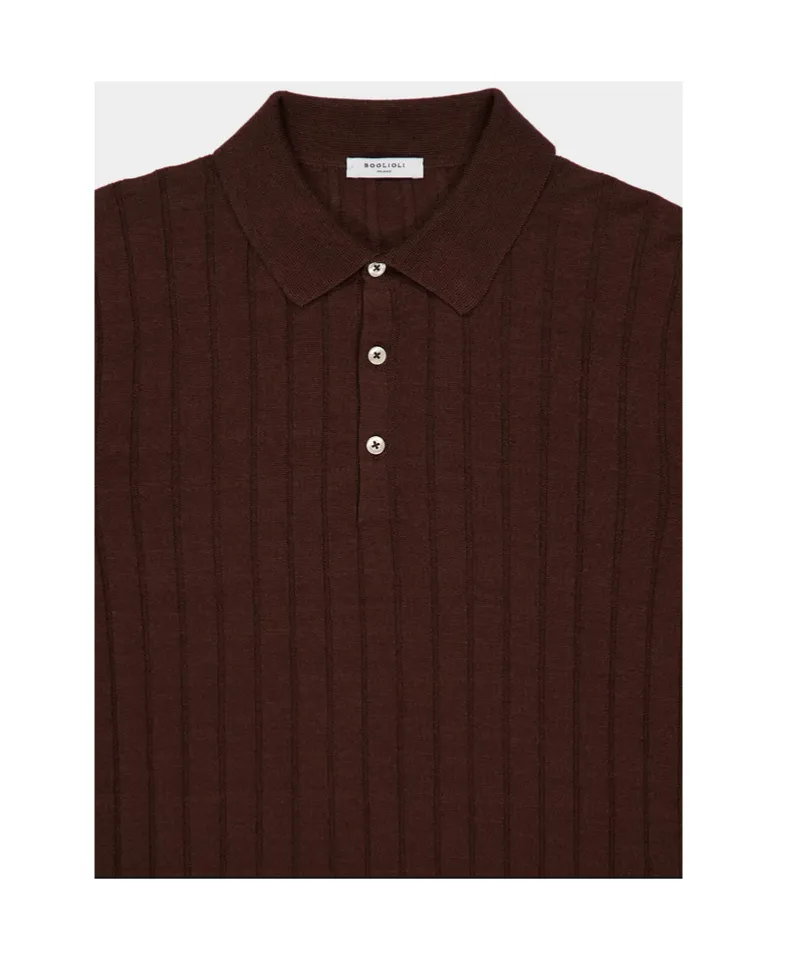 Knitted Polo Shirt