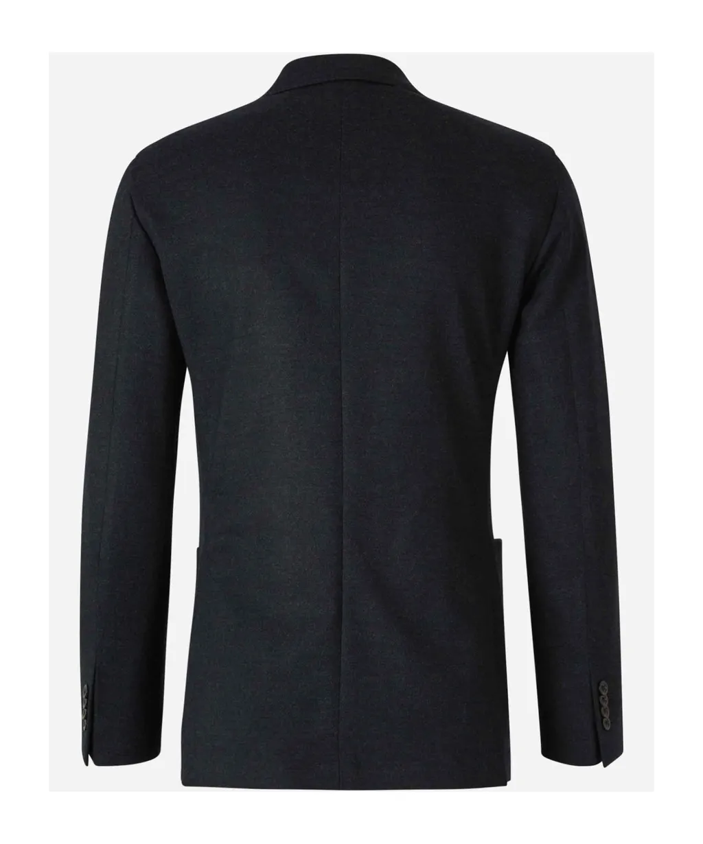 Patch-Pocket Two-Button Blazer