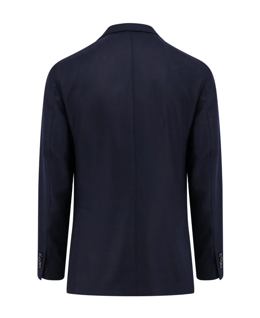 Single-Breasted Virgin Wool Blazer