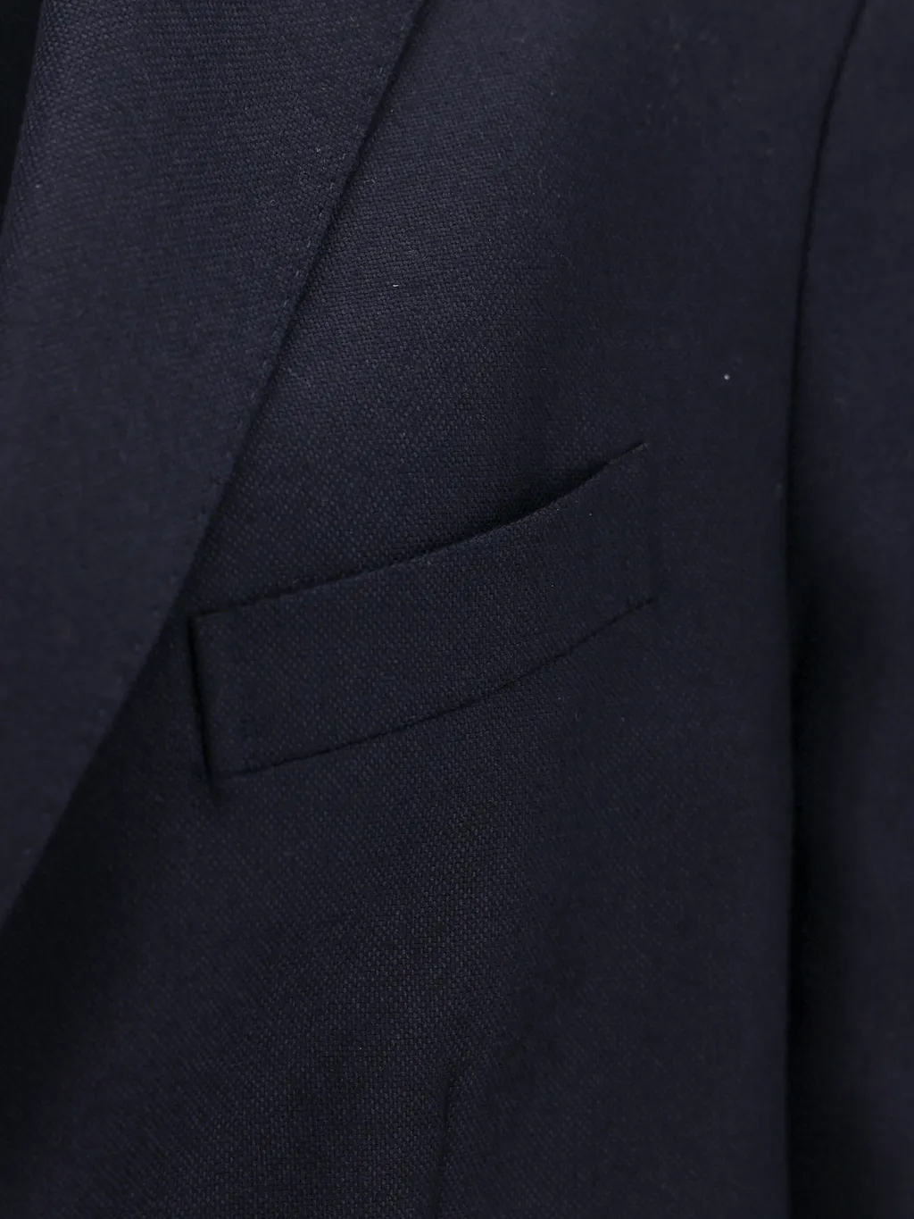 Single-Breasted Virgin Wool Blazer