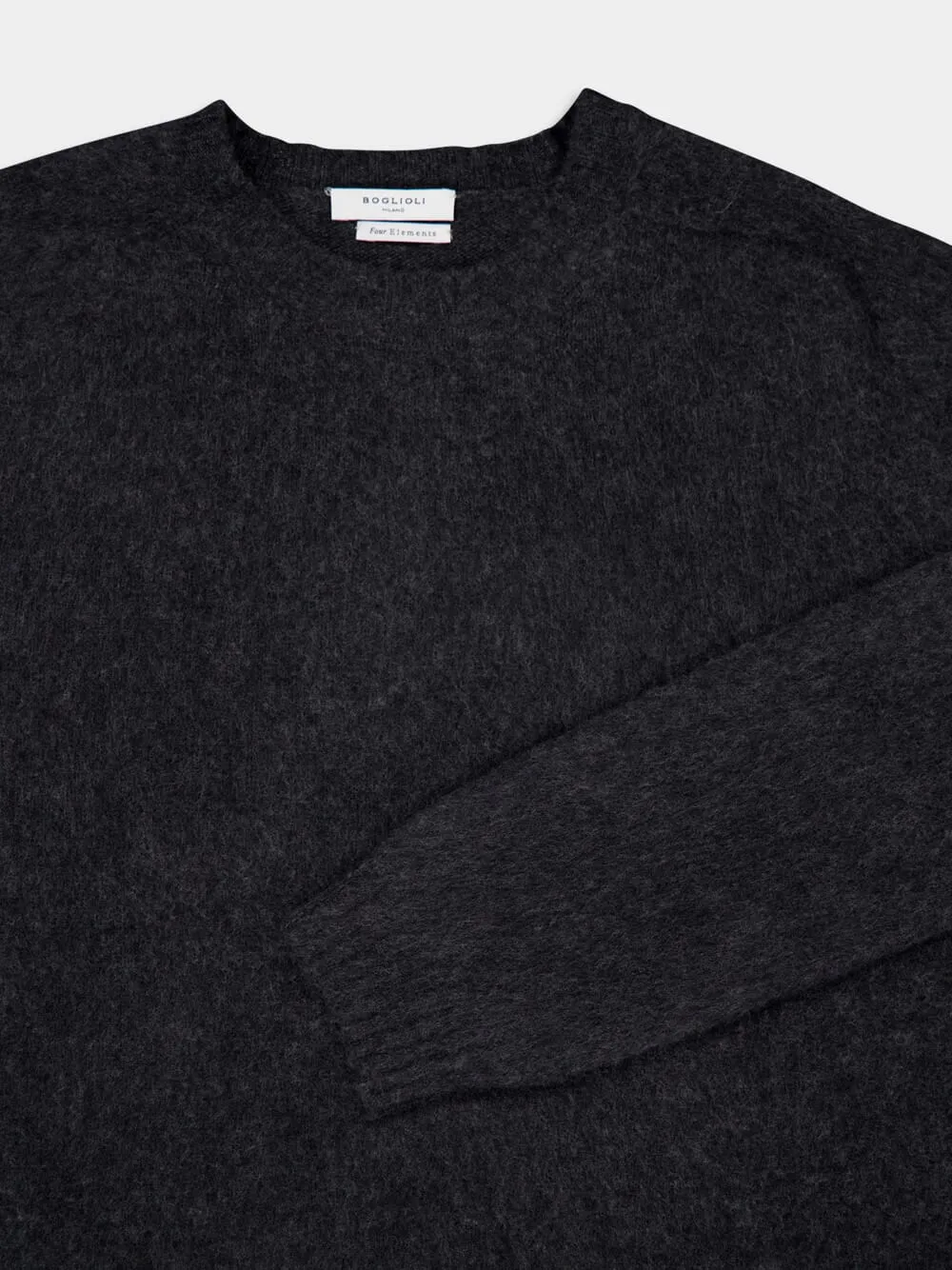 Crew-Neck Wool Sweater