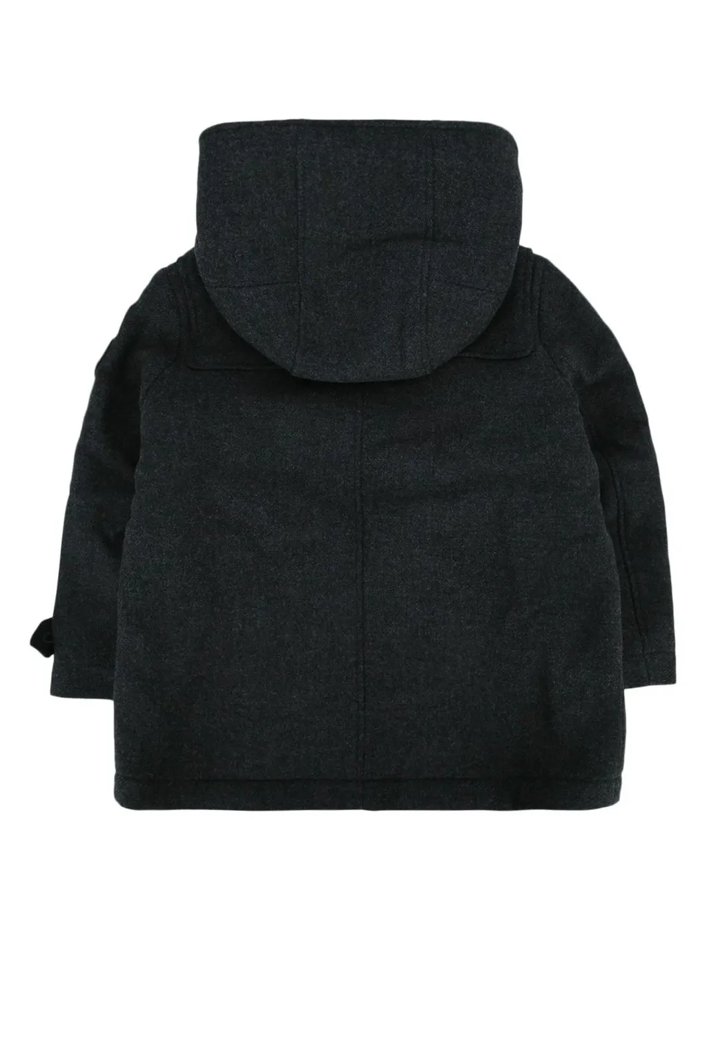 Hooded Pocket-Detail Coat