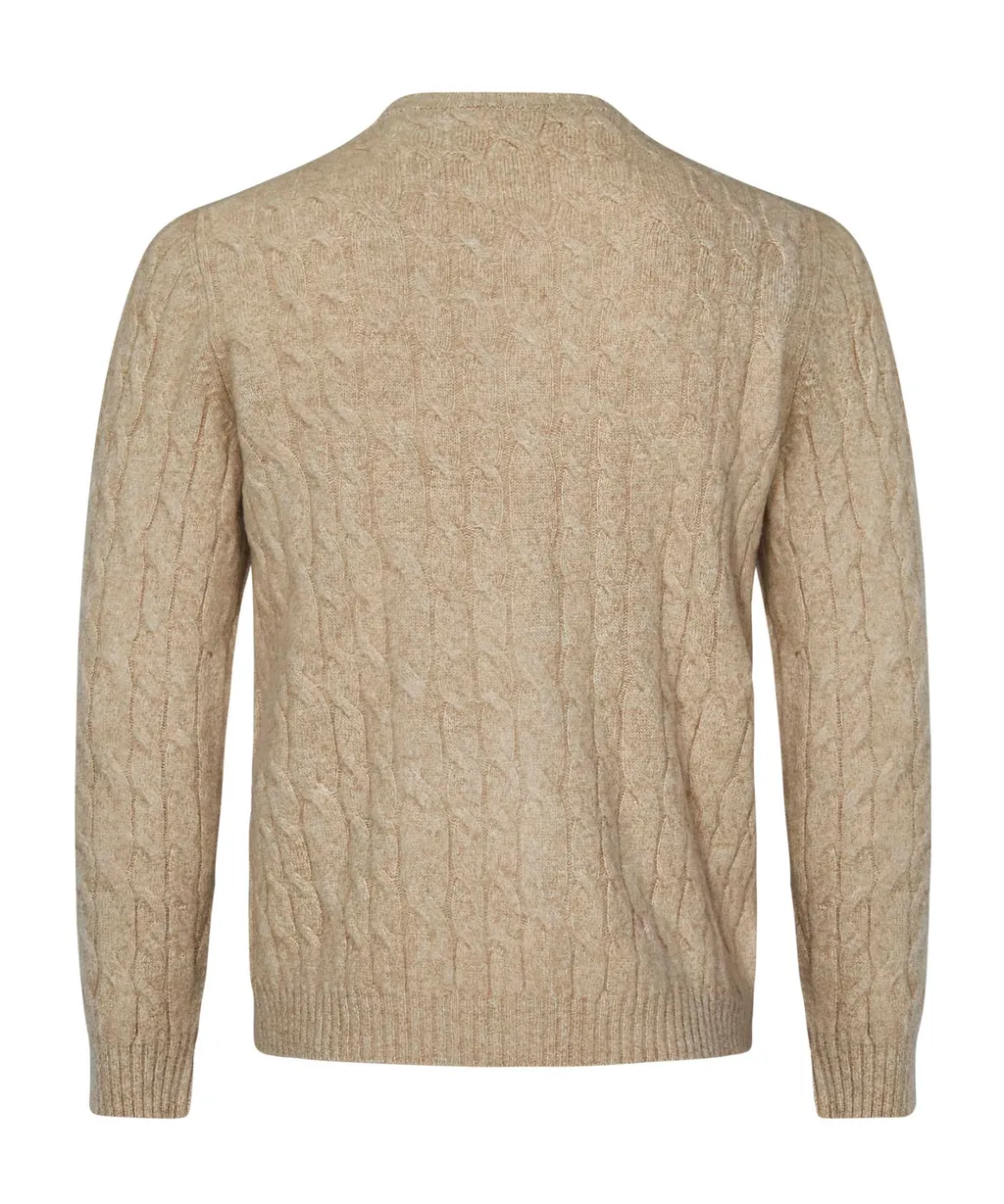 Cable-Knit Sweater