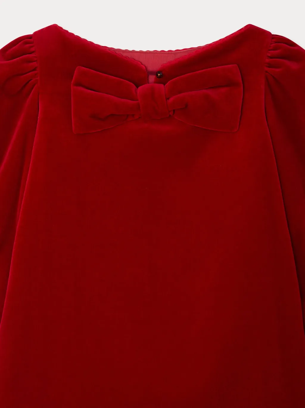 Bow Ruffled Dress