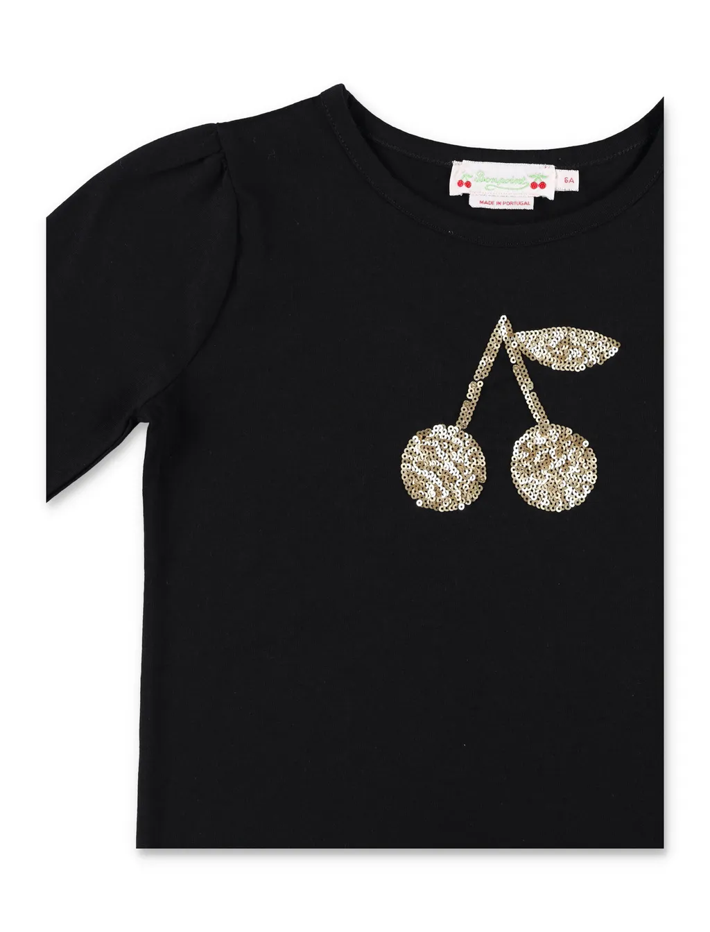 Sequin-Embellished Long-Sleeved T-Shirt