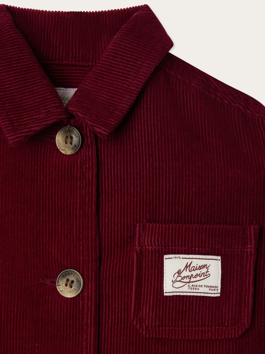 Corduroy Patch-Pocket Jacket