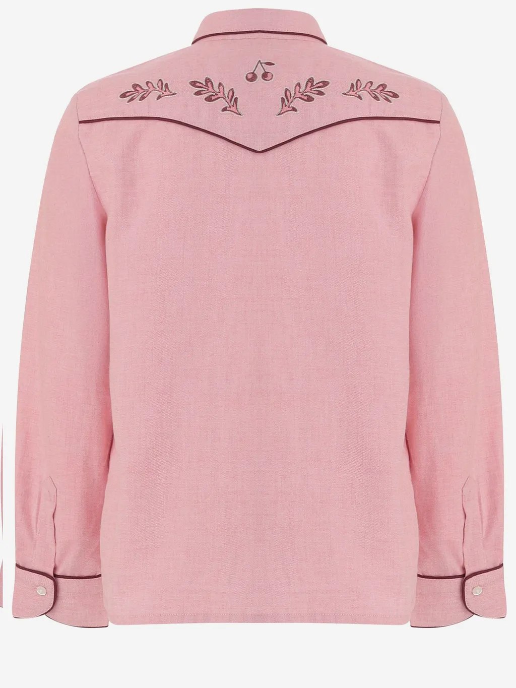 Jiggle Yoke Embroidered Blouse