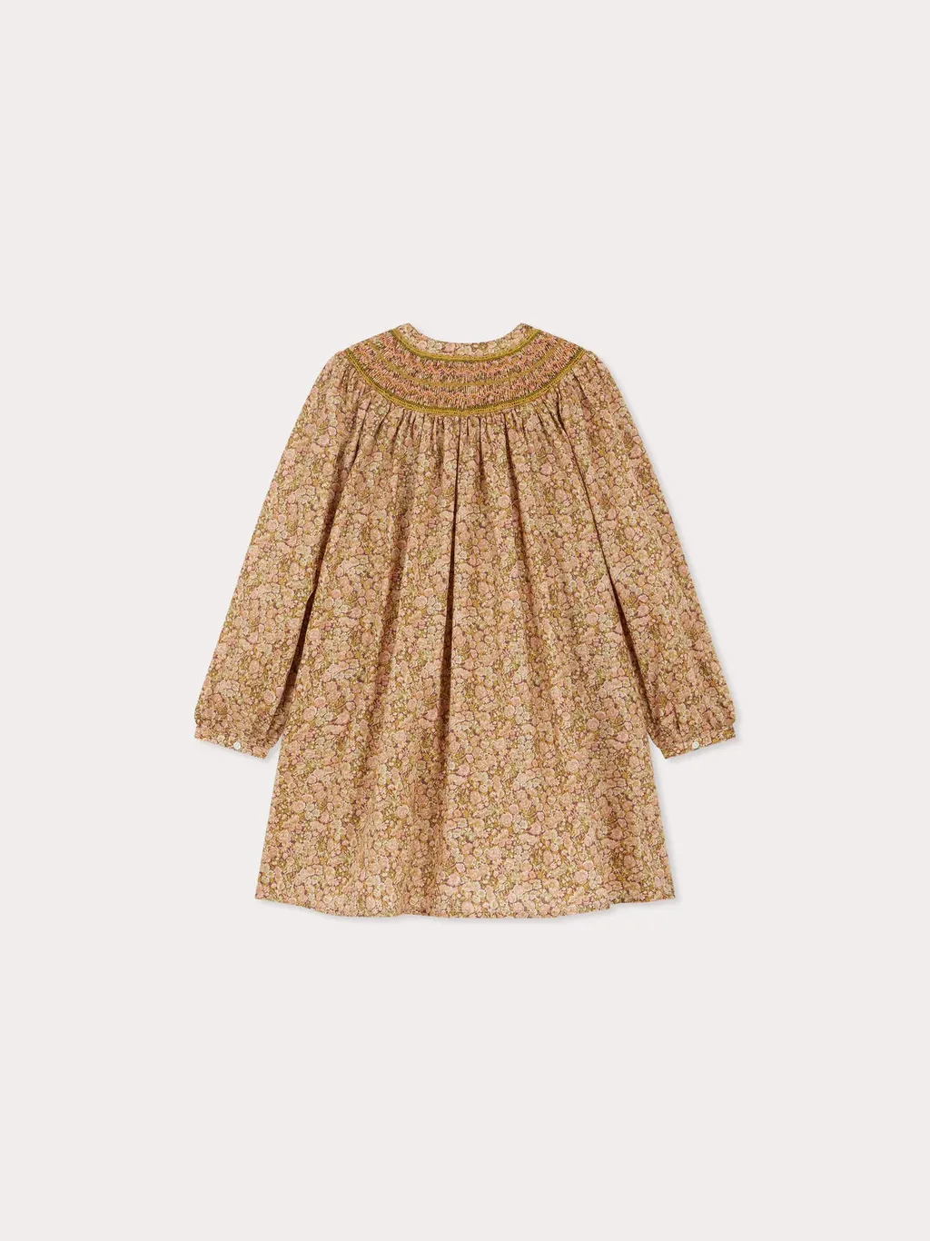 Jadwiga Smocked Embroidered Dress