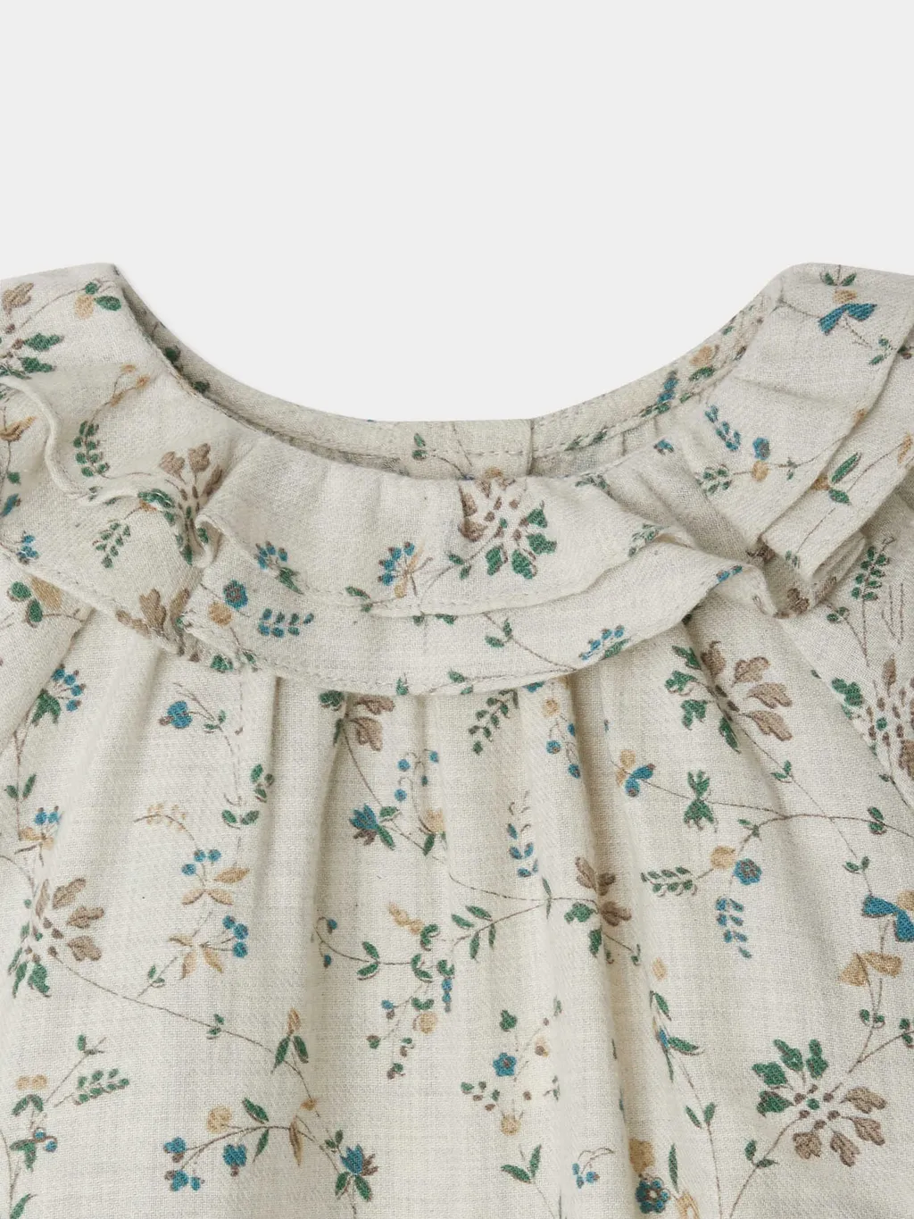 Floral-Print Blouse