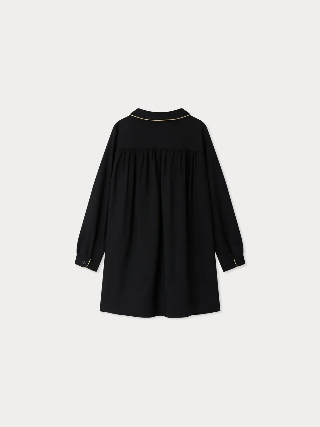 DorothÉE Piped Collar Dress