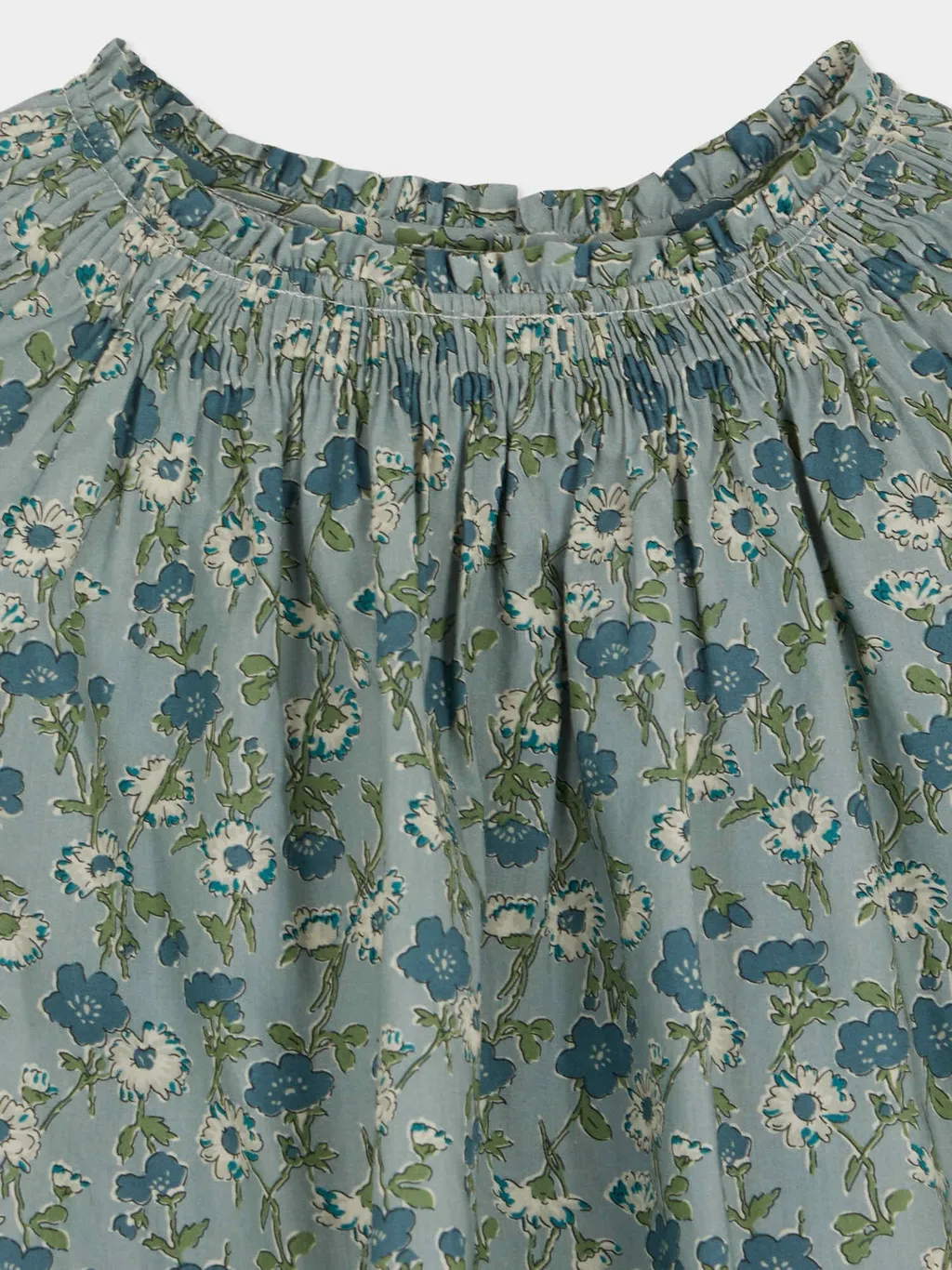 Blandine Smocked Gathered Blouse