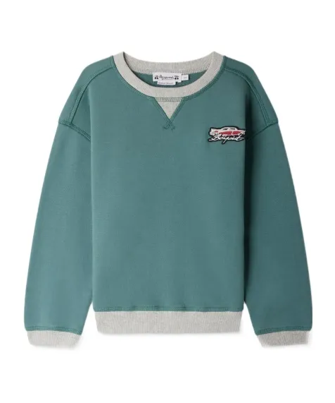 Logo-Embroidered Crewneck Sweatshirt