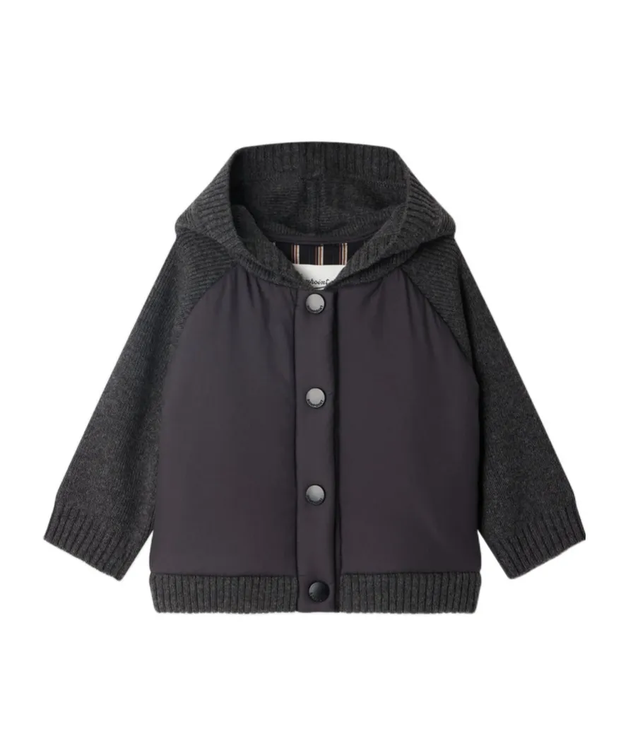 Jepeto Fancy Knit Hooded Jacket