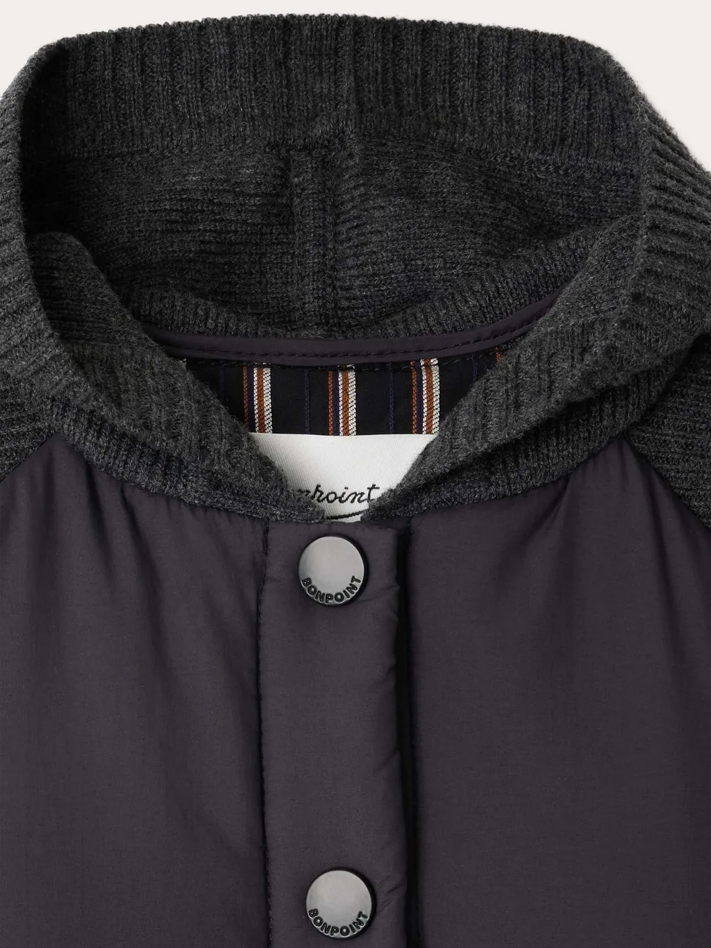 Jepeto Fancy Knit Hooded Jacket
