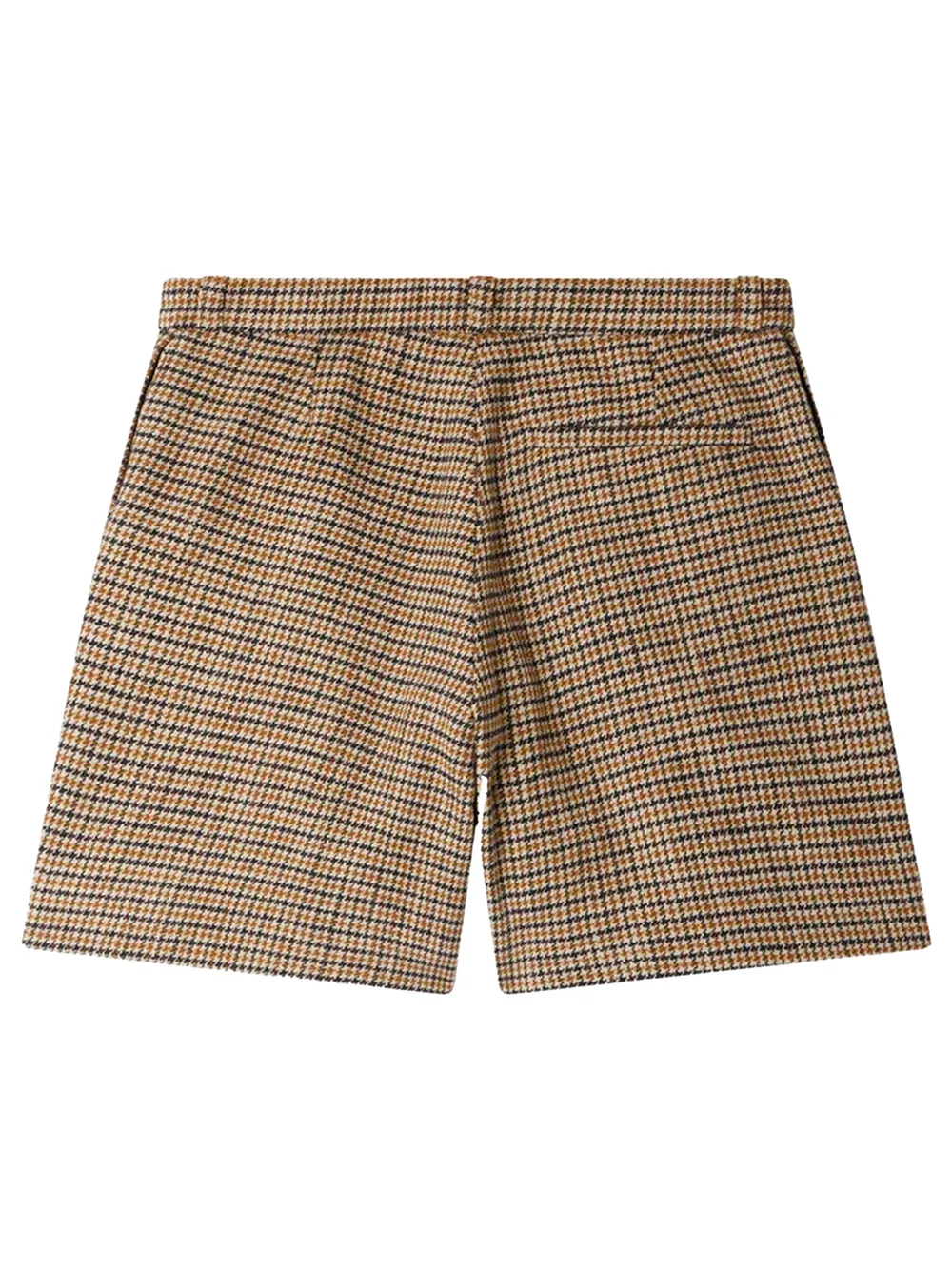 Jua Shorts In Ochre Check Pattern